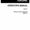 Shibaura Diesel Engines N843T-F, N843L-F, N844LT Manual Download