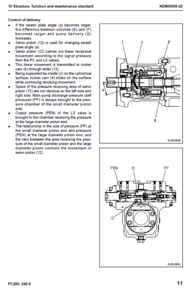 Komatsu Pc200-8 Pc200lc-8 Service Manual - Image 2