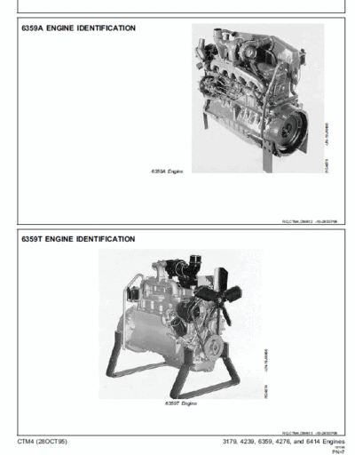 John Deere 300 Series 3179, 4239, 6359, 4276, 6414 OEM Engines Manual - Image 3