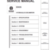 New Holland EH35 Compact Excavator Service Manual
