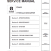 New Holland EH45 Compact Excavator Service Manual