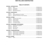New Holland EH215 Crawler Excavator Service Manual