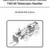 Bobcat T40140, T40170, T40180 Telescopic Handler Service Repair Manual