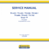 How To Repair New Holland T9.600, T9.645, T9.700 Tractor Service Manual