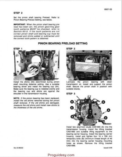Case 5120 5130 5140 5150 Maxxum Service manual - Image 2