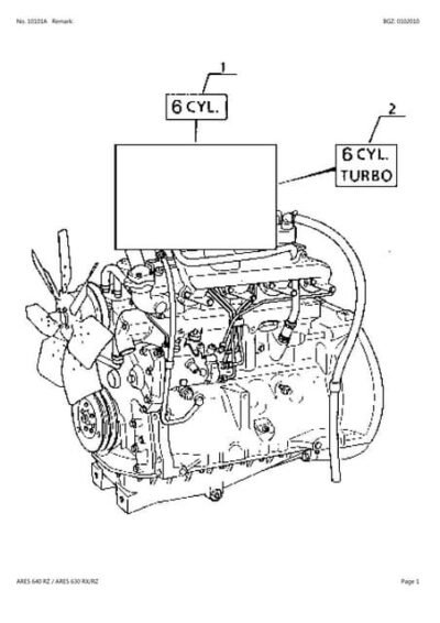 Case Ih 1394 Tractor Service Manual - Image 2