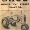 Case Va Vac Vae Vah Vao Tractor & Engine Repair Manual