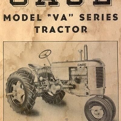 Cart Case Va Vac Vae Vah Vao Tractor & Engine Repair Manual