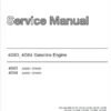 Caterpillar Gp25K Gp30K Gp35K Forklift Service Repair Manual