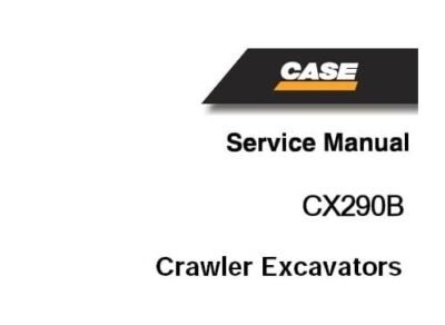 Case Cx290b Crawler Engine System Service Repair Manual - Image 3
