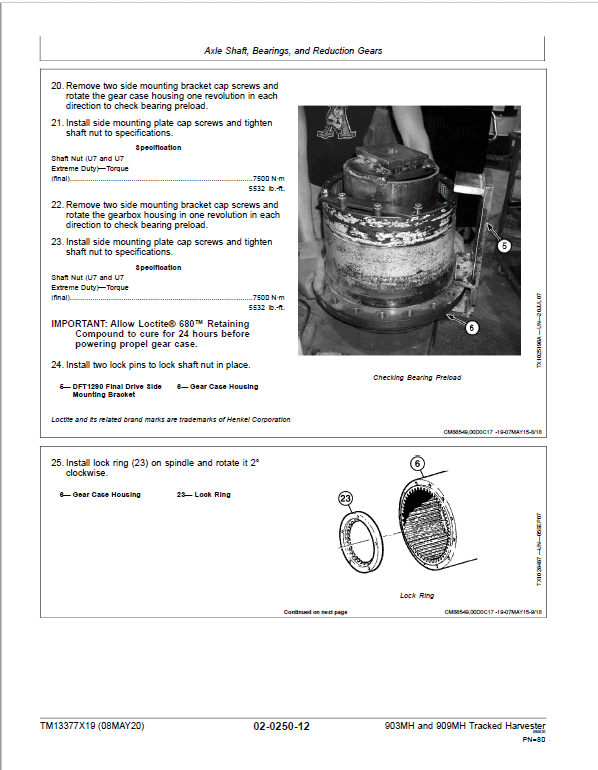John Deere 903MH Harvester Repair Manual John Deere 903MH Harvester Repair Manual - Image 3