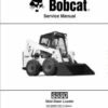 Bobcat S590 Skid-Steer Loader Service Repair Manual