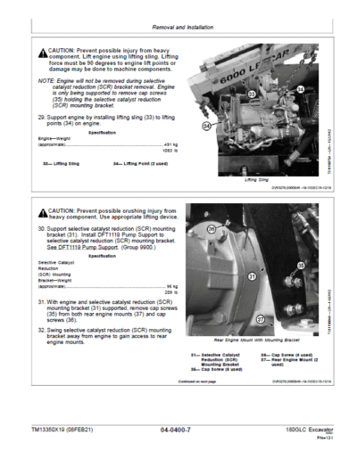 John Deere 180GLC Excavator Repair Service Manual TM - Image 3