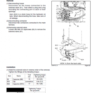 New Holland E30BSR and E35BSR Tier 4 Compact Excavator Service Manual New Holland E30BSR and E35BSR Tier 4 Compact Excavator Service Manual - Image 3
