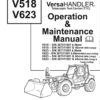Bobcat V623 Versa HANDLER Telescopic Service Manual