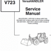 Bobcat V723 Versa HANDLER Telescopic Service Repair Manual