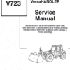 Bobcat V723 Versa HANDLER Telescopic Service Repair Manual