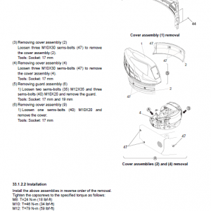 New Holland E50B Hydraulic Excavator Service Manual New Holland E50B Hydraulic Excavator Service Manual - Image 3