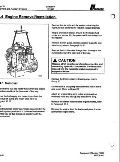 Peerless 2170B, 2770 Loader Service Repair Manual - Image 3