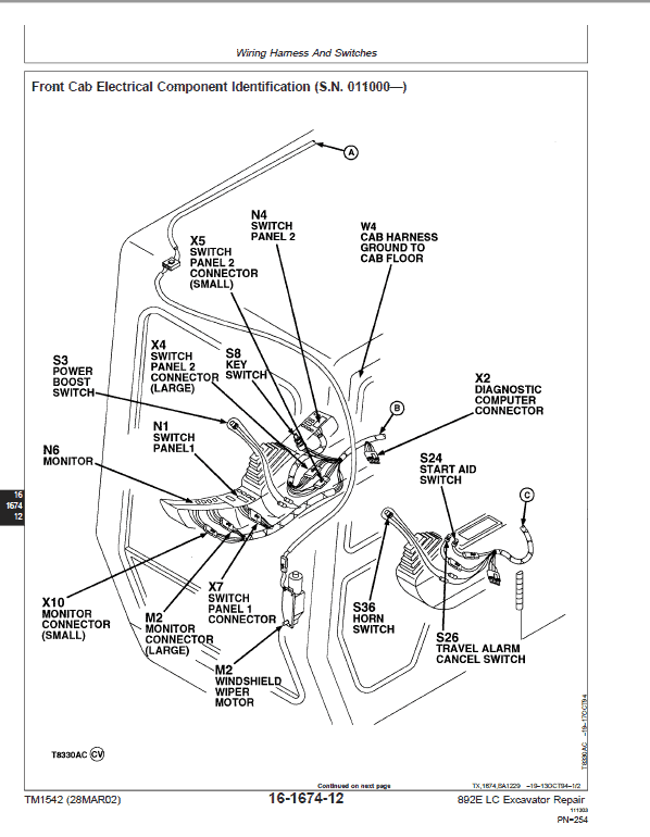 John Deere 892E LC Excavator Repair Service Manual John Deere 892E LC Excavator Repair Service Manual - Image 3