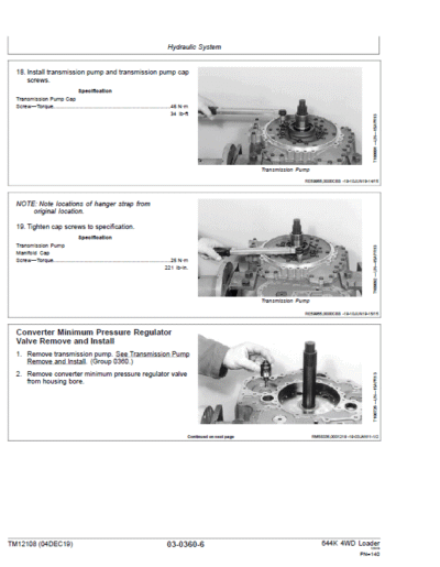 John Deere 644K 4WD Engine S2 & T3 Loader Technical Manual - Image 3