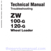 Hitachi ZW100-G, ZW120-G Wheel Loader Service Repair Manual