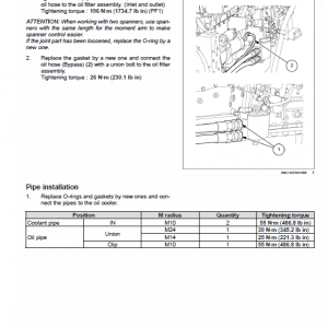 New Holland E485C Crawler Excavator Service Manual New Holland E485C Crawler Excavator Service Manual - Image 3