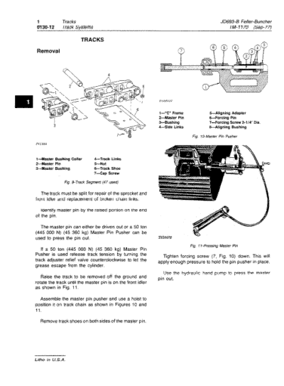 John Deere 693B Feller Buncher Service Manual - Image 4