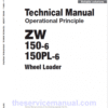 Hitachi ZW150-6 Wheel Loader Service Repair Manual