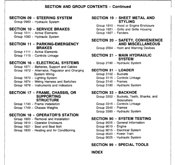 John Deere 710B Backhoe Loader Service Manual