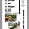 Gehl AL 340 Articulated Loader Repair Service Manual