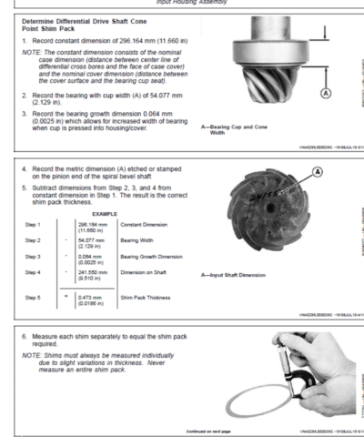 John Deere TeamMate II 1600 Series Inboard Planetary Axles Component Technical Manual - Image 4