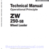 Hitachi ZW250-5B Wheel Loader Service Repair Manual