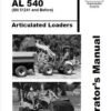 Gehl AL 440 Articulated Loader Repair Service Manual