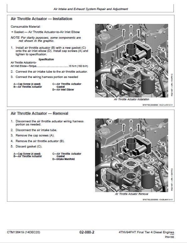 John Deere 4TNV94FHT Diesel Engine Tier 4 Service Manual John Deere 4TNV94FHT Diesel Engine Tier 4 Service Manual - Image 3