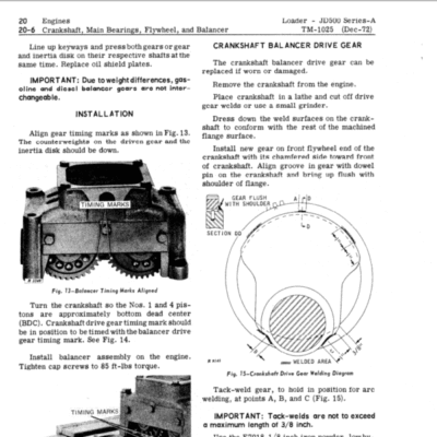 John Deere 500A Loader Repair Technical Manual - Image 4