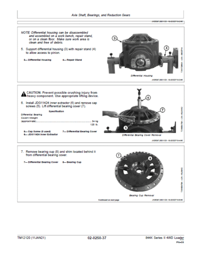 Discover the John Deere 844K Series II 4WD Engine T3 - Image 3