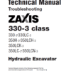 Hitachi ZX330-3, ZX330LC-3 Excavator Service Repair Manual