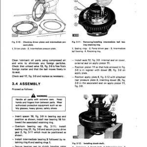 Fiatallis 8, 8-B Crawler Dozer Repair Service Manual Fiatallis 8, 8-B Crawler Dozer Repair Service Manual - Image 3