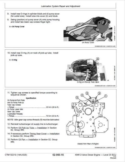 John Deere 4045 2-Valve Diesel Engine Level 23 ECU Component Technical Manual - Image 3