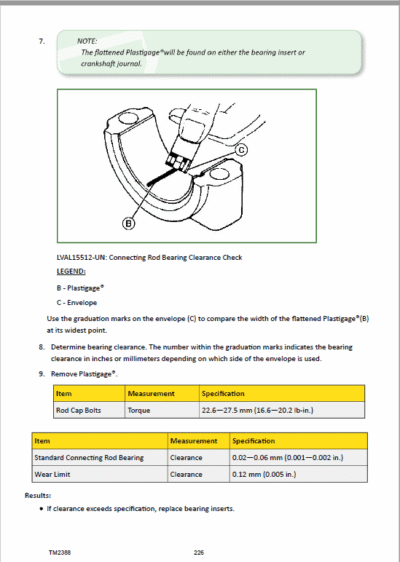 John Deere 2320 Utility Tractor Test Technical Manual - Image 2