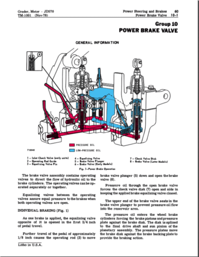 John Deere 570, 570A Motor Grader Repair Technical Manual - Image 4