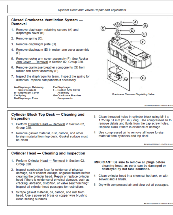 John Deere 4TNV98, 4TNV98T Diesel Engines Repair Manual John Deere 4TNV98, 4TNV98T Diesel Engines Repair Manual - Image 3