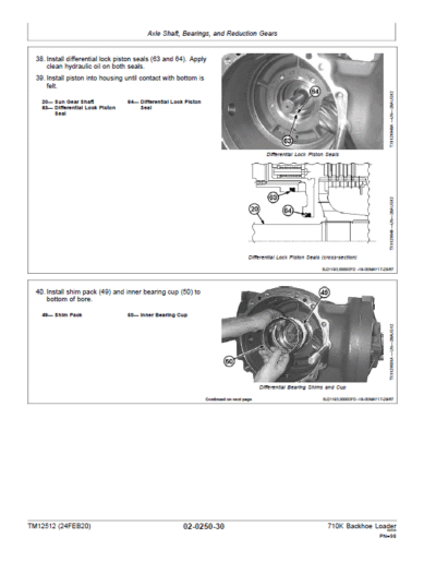 John Deere 710K Backhoe Loader Repair Services Manual - Image 4