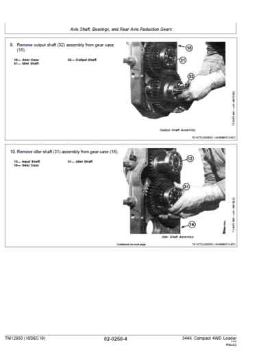 John Deere 344K Loader Repair Technical Manual - Image 3