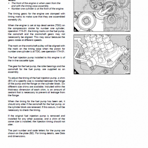 Perkins 700 Series Engine Service Manual Perkins 700 Series Engine Service Manual - Image 3