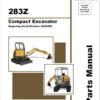 Gehl GE 283Z Compact Excavator Repair Service Manual