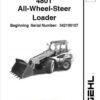 Gehl 480T Wheel Steer Loader Repair Service Manual