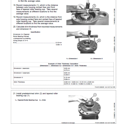John Deere 410J Backhoe Loader Repair Technical Manual (S.N after 161617 – )