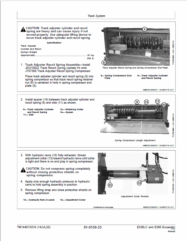 John Deere E330LC, E360 Excavator Repair Manual John Deere E330LC, E360 Excavator Repair Manual - Image 3